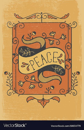 With subtle background and vintage typograph vector image