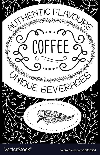 With subtle background and vintage typograph vector image