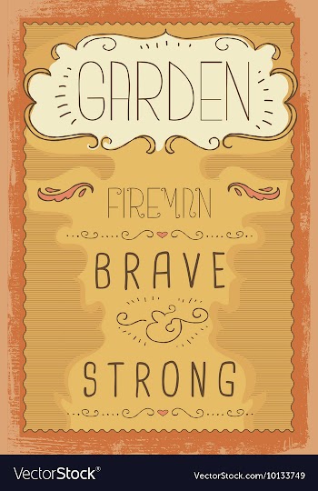 With subtle background and vintage typograph vector image