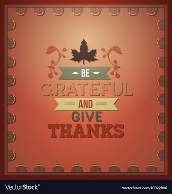 With thanksgiving and thanksgiving stuff vector image