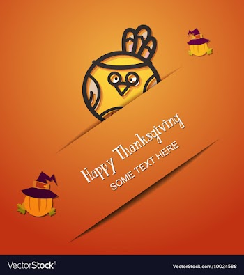 With thanksgiving and thanksgiving stuff vector image
