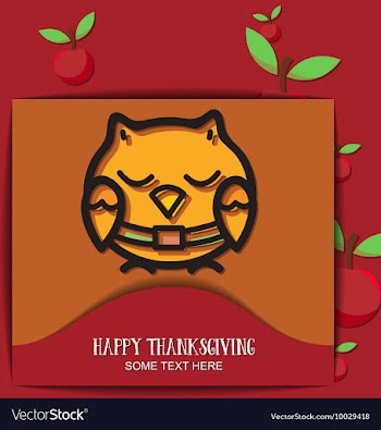 With thanksgiving and thanksgiving stuff vector image