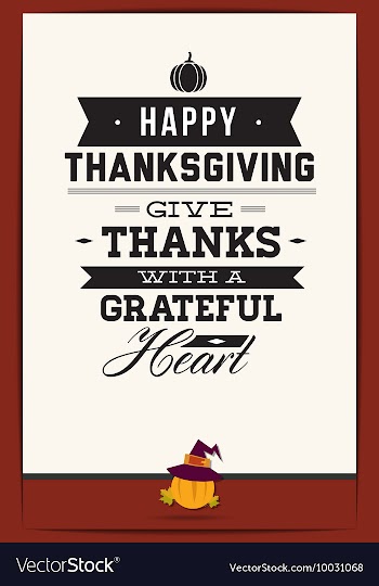With thanksgiving and thanksgiving stuff vector image