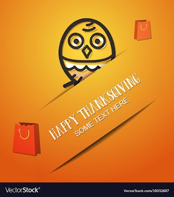 With thanksgiving and thanksgiving stuff vector image