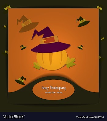 With thanksgiving and thanksgiving stuff vector image