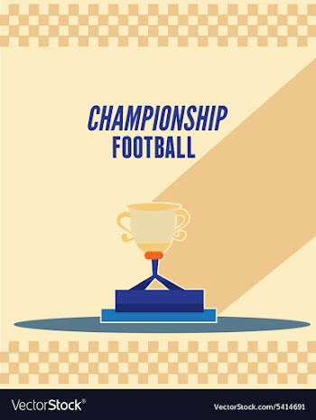 With trophy vector image