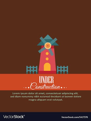 With windmill vector image