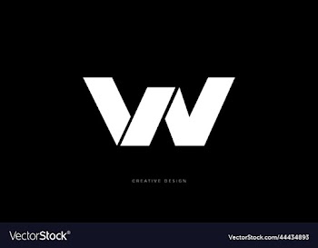 wn creative initial monogram logo