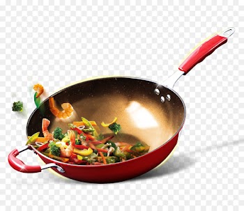 Wok Dish Tableware Recipe Frying pan - Cooking wok 