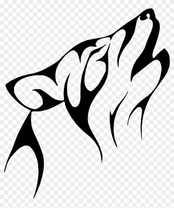 Wolf-159979 - Easy Wolf Howling Drawing