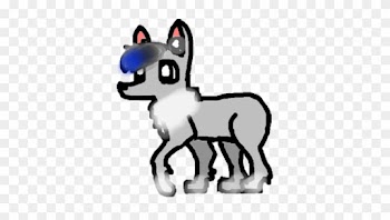 Wolf - Black/blue - Wolf