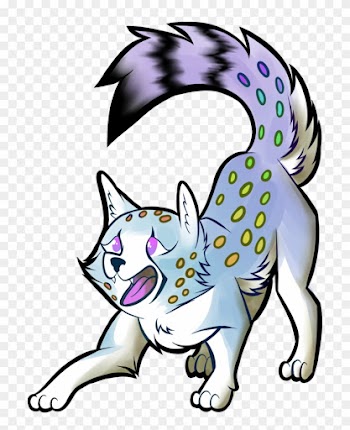 Wolf/cheetah Hybrid By Atomic8497 - Cartoon