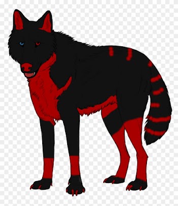 Wolf Clip Art Black And White Free Download - Wwe Kane As A Wolf