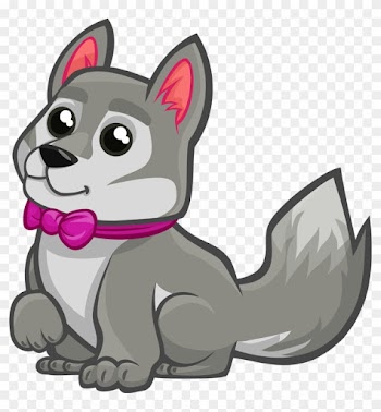 Wolf Clip Art - Cute Wolf Clip Art
