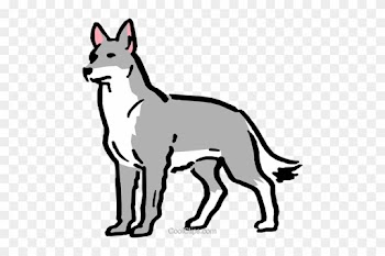 Wolf Clipart Clip Art - Gray Wolf Clipart