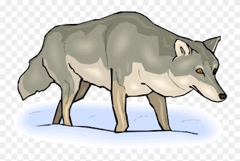 Wolf Clipart - Hunting Wolf Clip Art