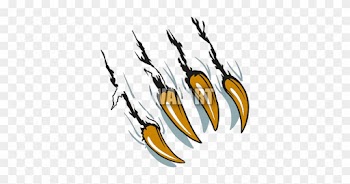 Wolf Clipart Scratch - Clip Art Bear Claw