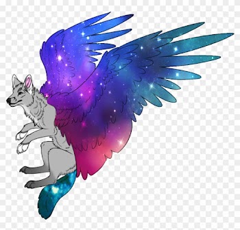 Wolf Clipart Tumblr Transparent - Galaxy Drawing