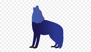 Wolf Coyote Clip art Silhouette Vector graphics - wolf 