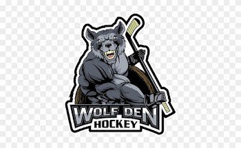 Wolf Den Hockey - Cartoon