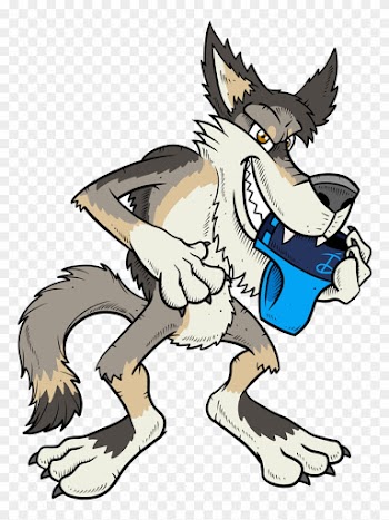 Wolf Diaper 1 Small - Gray Wolf