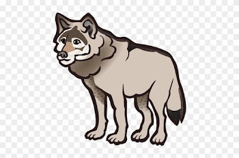 Wolf Drawings Howling Howling Wolf Clip Art Vector - Wolf Png Clipart