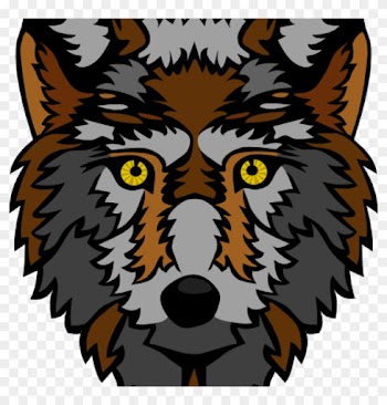 Wolf Face Clipart Stylized Head Clip Art At Clker Vector - Animation Wolf Head Png