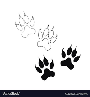 wolf foot