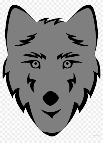 Wolf Head Animal Free Black White Clipart Images Clipartblack - Wolf Clip Art