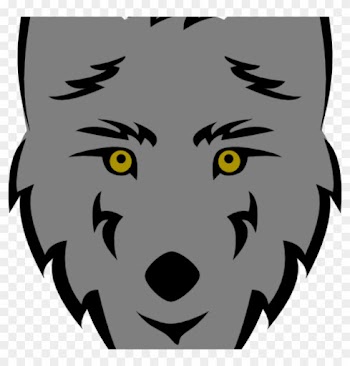 Wolf Head Clipart Simple Stylized Wolf Head Clip Art - Easy Drawings Of Grey Wolf
