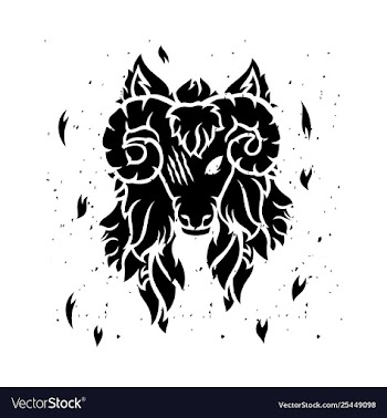 Wolf in sheeps clothing vector image