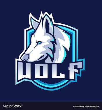 wolf mascot logo