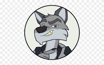Wolf Outline Clipart - Author