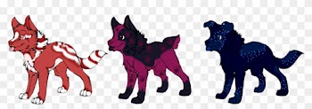 Wolf Pup Adoptables By Galaxy-bear - August 16