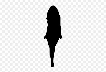 Wolf Silhouette Vector Graphics Public Domain Vectors - Woman Silhouette No Background