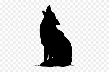 Wolf Silhouette Vinyl Decal - Wolf Silhouette