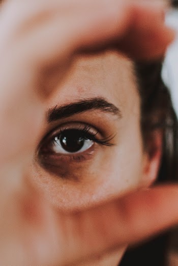 Woman's Left Eye