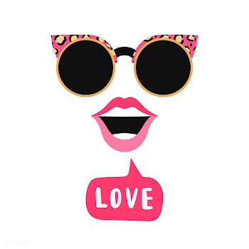 Woman accessories photo booth props vector | Free stock vector - 537600