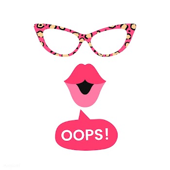 Woman accessories photo booth props vector | Free stock vector - 537627