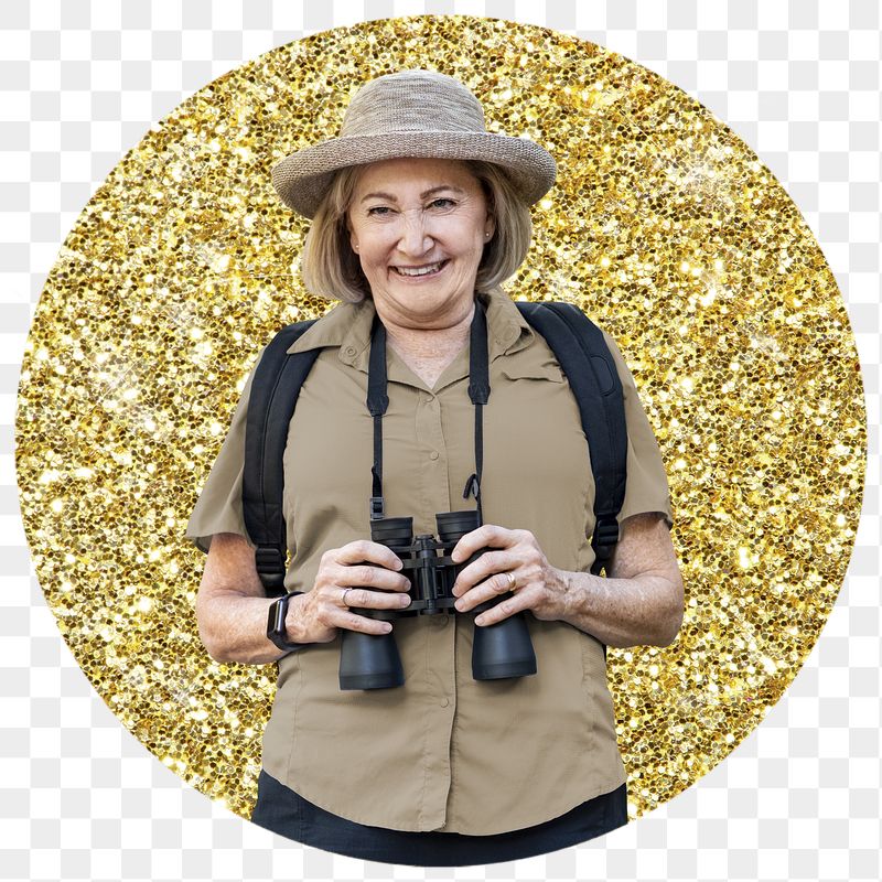 Woman adventurer png badge sticker, | Free PNG - rawpixel