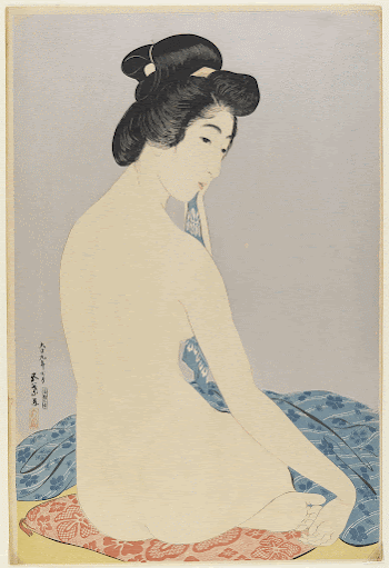 Woman After a Bath (1920) | Free Photo - rawpixel