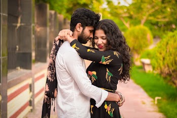 Woman and Man Hugging on Streets