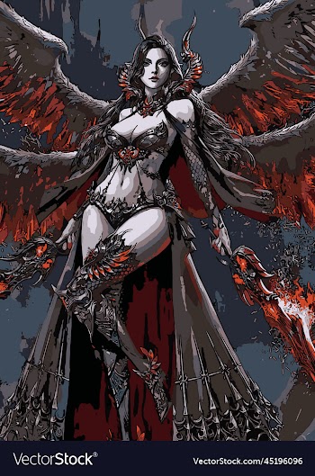 woman angel hero fantasy poster image