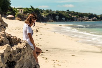 Woman at Beach