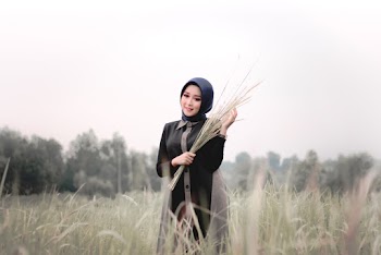 Woman at the Rice Field