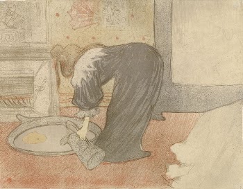 Woman at the tub, 1896 | Free Photo - rawpixel