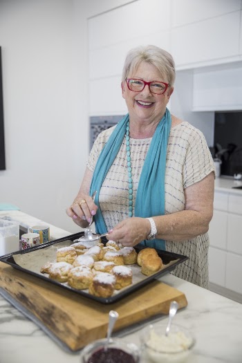 Woman Baking Cookies