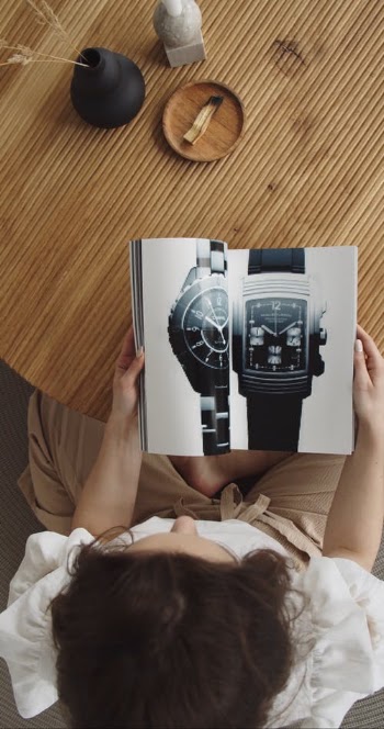 Woman Browsing a Magazine · Free Stock Video