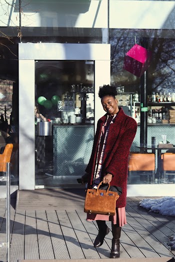 Woman Carrying Tote Bag