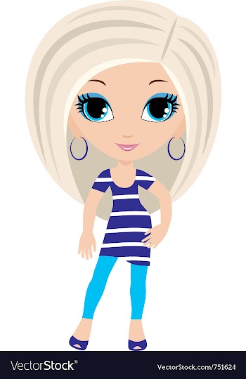  					Woman cartoon vector&nbsp;image														